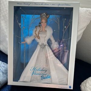 Barbie Holiday Visions Doll - White and Silver